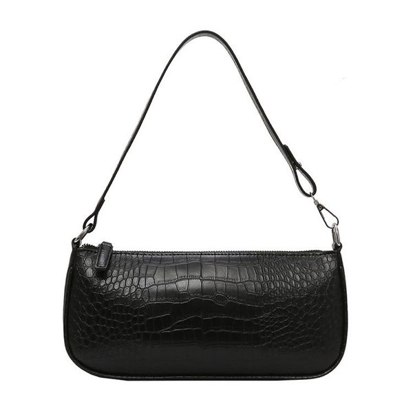 shoulder bags 2021 alligator pattern leather women hand baguette bag