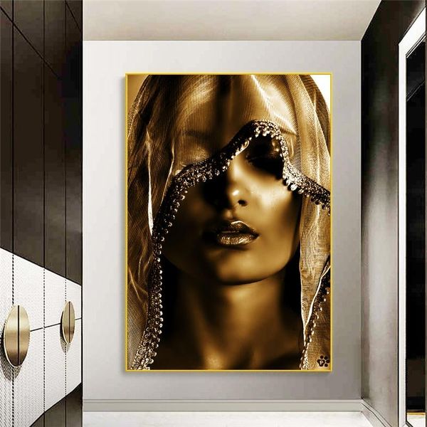 paintings golden makeup women canvas posters and print nordic style wall art pictures scandinavian cuadros for living room decor
paintings golden makeup women canvas posters and print nordic style wall art pictures scandinavian cuadros for living room decor
