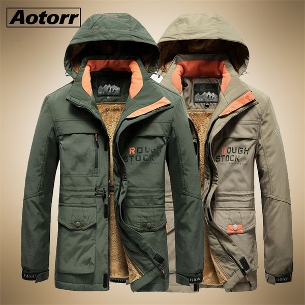 mens military tactical thick parkas men winter multi-pocket waterproof jacket male windproof casual outwear velvet warm coat 201201, Black
mens military tactical thick parkas men winter multi-pocket waterproof jacket male windproof casual outwear velvet warm coat 201201, Black