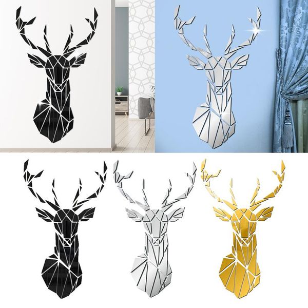 deer mirror wall sticker diy acrylic wall stickers decals for home living room
deer mirror wall sticker diy acrylic wall stickers decals for home living room
