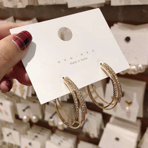 2020 new arrival classic earring metal round women hoop earrings fashion simple personality multilayer earrings accessories jewelry, Golden;silver
2020 new arrival classic earring metal round women hoop earrings fashion simple personality multilayer earrings accessories jewelry, Golden;silver