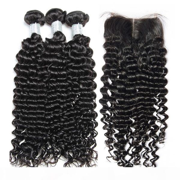 brazilian curly virgin human hair weaves 3 bundles with lace closure 8a brazillian deep jerry curly remy hair extensions natural color, Black
brazilian curly virgin human hair weaves 3 bundles with lace closure 8a brazillian deep jerry curly remy hair extensions natural color, Black