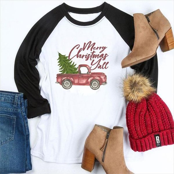 с рождеством printed top женщины тенниска 2020 новый реглан рукав топы tee повседневный o шеи тис осень o шея tee лонга, White
с рождеством printed top женщины тенниска 2020 новый реглан рукав топы tee повседневный o шеи тис осень o шея tee лонга, White