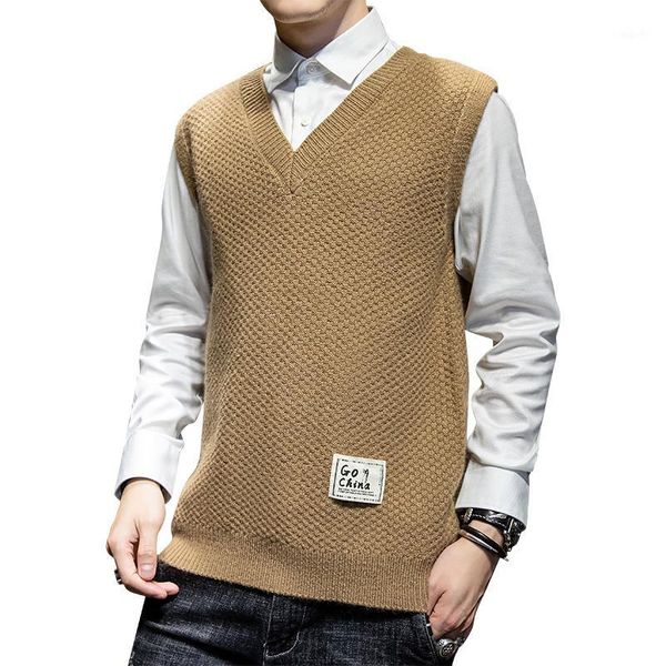 singleroad mens knitted sweater vest men 2020 winter sleeveless jumper sweaters harajuku v-neck korean style grey sweater men1, Black;white
singleroad mens knitted sweater vest men 2020 winter sleeveless jumper sweaters harajuku v-neck korean style grey sweater men1, Black;white
