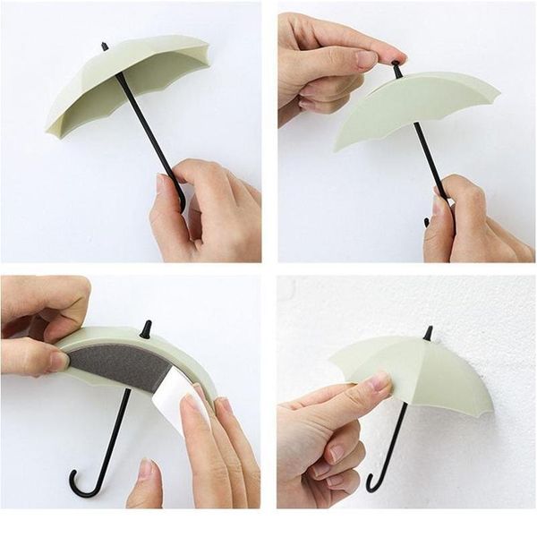 3pcs umbrella shaped key clothes hanger rack home decorative holder wall hooks for kitchen bathroom accessories wmttrw
3pcs umbrella shaped key clothes hanger rack home decorative holder wall hooks for kitchen bathroom accessories wmttrw
