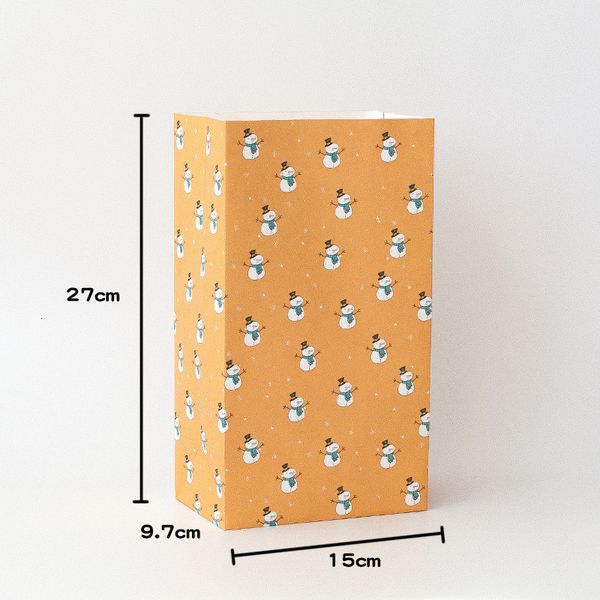factory price diy christmas cookie package kraft paper present 15*9.7*27cm party gift bag
factory price diy christmas cookie package kraft paper present 15*9.7*27cm party gift bag