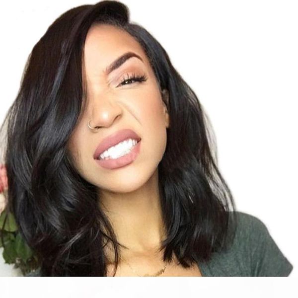 dilys человеческих волос парик волосы волнистого short wave natural wave pre щипкового hairline бразильского девы волос 150% плотность фронт, Black;brown
dilys человеческих волос парик волосы волнистого short wave natural wave pre щипкового hairline бразильского девы волос 150% плотность фронт, Black;brown
