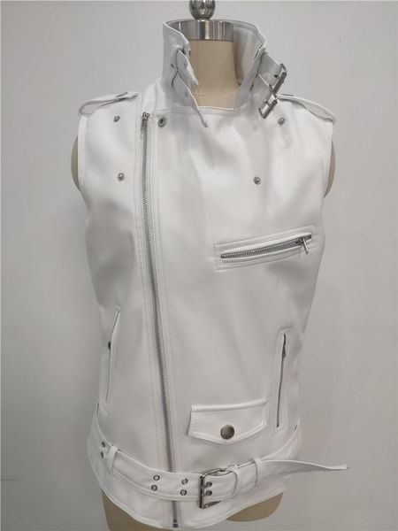 мужчины biker жилет без рукавов pu мотоцикл жилет gilet moto homme chalecos para hombre multi pocket кожа, Black;white
мужчины biker жилет без рукавов pu мотоцикл жилет gilet moto homme chalecos para hombre multi pocket кожа, Black;white