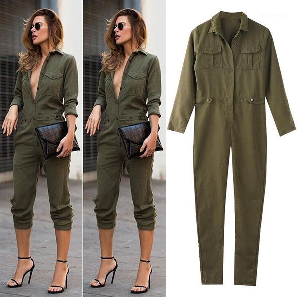women long pants jumpsuit army green ladies autumn sleeve playsuit fashion casual clothes1 women's jumpsuits & rompers, Black;white
women long pants jumpsuit army green ladies autumn sleeve playsuit fashion casual clothes1 women's jumpsuits & rompers, Black;white