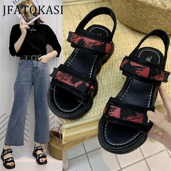sandals women summer flat peep toe sport shoes fashion casual female breathable beach bear sole1, Black
sandals women summer flat peep toe sport shoes fashion casual female breathable beach bear sole1, Black