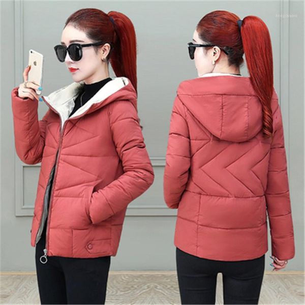 2019 new autumn winter jacket women hooded casual solid thicken outwear lady long sleeve down cotton warm loose coats plus size1, Black
2019 new autumn winter jacket women hooded casual solid thicken outwear lady long sleeve down cotton warm loose coats plus size1, Black