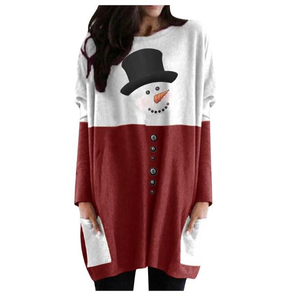 40# plus size 5xl womens and blouses merry christmas shirt women long sleeve christmas printed o-neck tee shirt blouse, White
40# plus size 5xl womens and blouses merry christmas shirt women long sleeve christmas printed o-neck tee shirt blouse, White