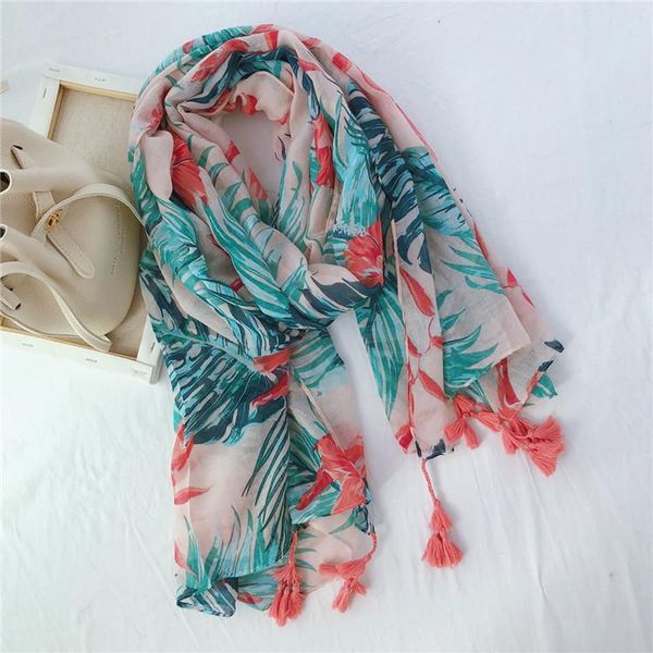autumn printed scarf for women green leaves tassels hijab muslim style girls bufanda, Blue;gray
autumn printed scarf for women green leaves tassels hijab muslim style girls bufanda, Blue;gray