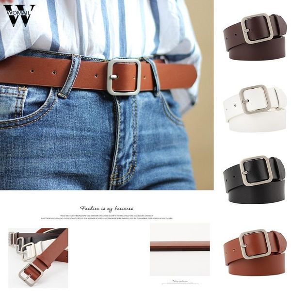 womail belt new ladies belt square buckle fashion trend wild decorative silver buckle 100cm wild decorative d5, Black;brown
womail belt new ladies belt square buckle fashion trend wild decorative silver buckle 100cm wild decorative d5, Black;brown