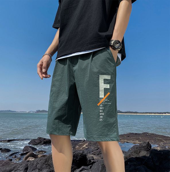 shorts summer 2020 new quarter korean fashion men's casual pants straight loose overalls, White;black
shorts summer 2020 new quarter korean fashion men's casual pants straight loose overalls, White;black