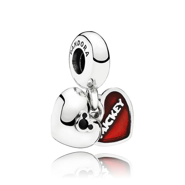 authentic 925 sterling silver cartoon mouse double heart dangle charms beads pendant fit pandora bracelets & necklace for diy jewelry making, Black
authentic 925 sterling silver cartoon mouse double heart dangle charms beads pendant fit pandora bracelets & necklace for diy jewelry making, Black