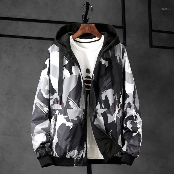 new spring autumn men sports windbreaker coat plus size male outwear jacket casul streetwear camouflage hooded hip hop1, Black;brown
new spring autumn men sports windbreaker coat plus size male outwear jacket casul streetwear camouflage hooded hip hop1, Black;brown