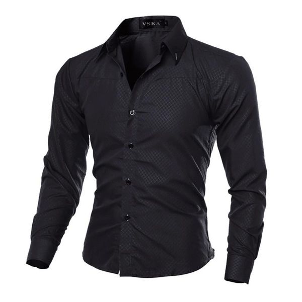 men's casual shirts da jauna men dark grain business plaid shirt imported fabric long sleeve camisa masculina plus size 5xl, White;black
men's casual shirts da jauna men dark grain business plaid shirt imported fabric long sleeve camisa masculina plus size 5xl, White;black