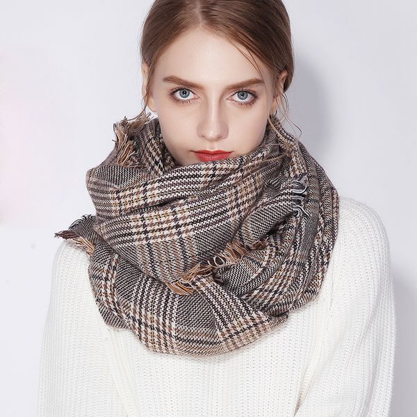 2021 new designer winter warm ees must be brand cashmere scarf grid women lady shawls long blankets u5td, Blue;gray
2021 new designer winter warm ees must be brand cashmere scarf grid women lady shawls long blankets u5td, Blue;gray
