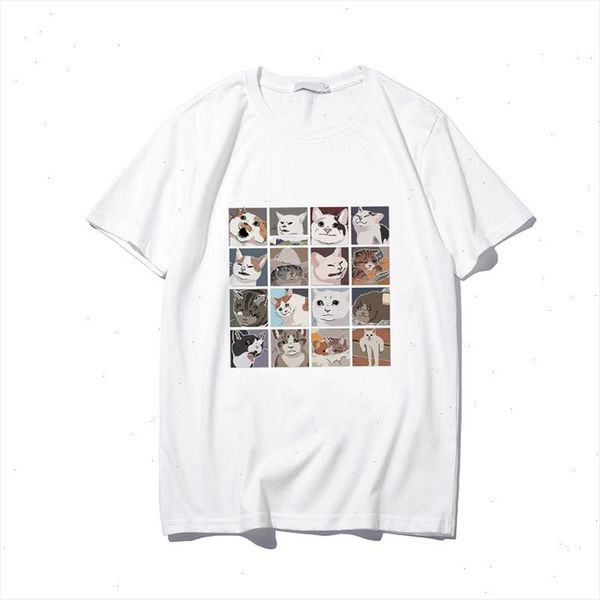 cat print shirts women short sleeve t shirts femme summer chemise vegan tshirts harajuku 90s funny t shirt vintage clothes, White
cat print shirts women short sleeve t shirts femme summer chemise vegan tshirts harajuku 90s funny t shirt vintage clothes, White