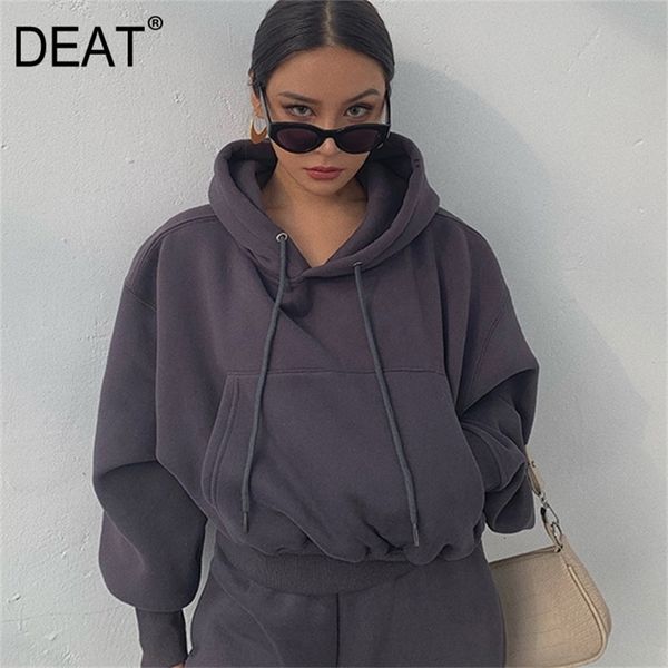 deat new winter fashion women clothes hooded drawstring pullover lantern sleeves sweatshirt and track pants wk0370 201207, Black
deat new winter fashion women clothes hooded drawstring pullover lantern sleeves sweatshirt and track pants wk0370 201207, Black