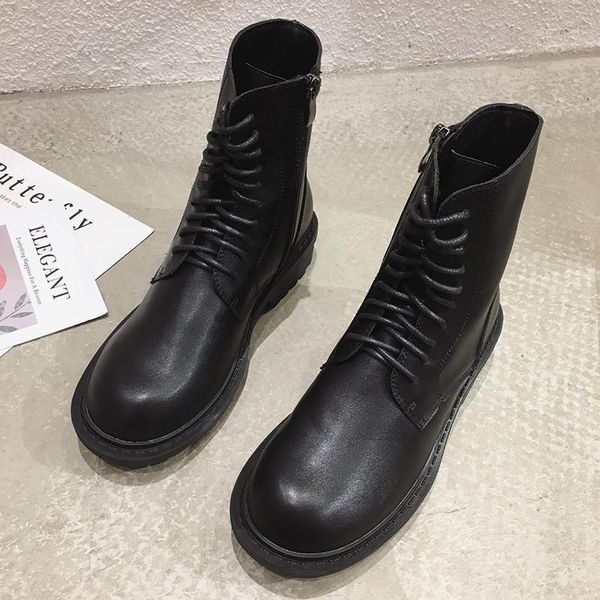 female british short boots motorcycle black mid-tube knight design short boots new autumn wild dropshipping1
female british short boots motorcycle black mid-tube knight design short boots new autumn wild dropshipping1