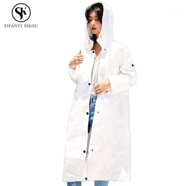 long trench coat for women korean solid color slim hooded trench coat female casaco feminino loose casual outerwear female lp2701, Tan;black
long trench coat for women korean solid color slim hooded trench coat female casaco feminino loose casual outerwear female lp2701, Tan;black
