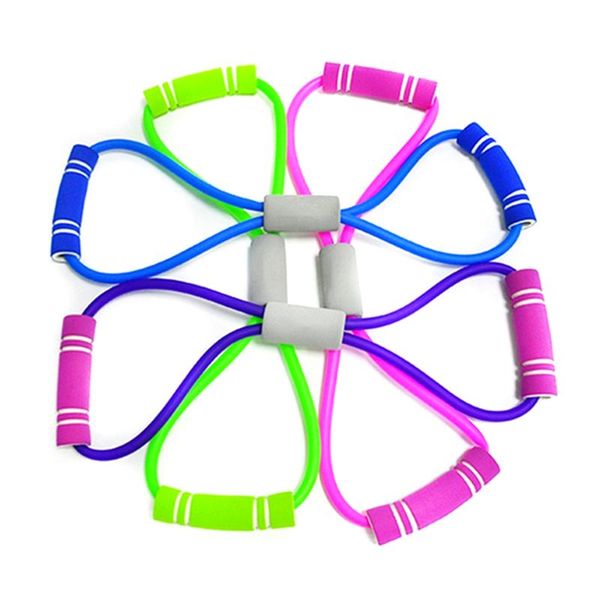 yoga gum fitness resistance 8 word chest expander rope workout muscle fitness rubber elastic bands for sports exercise equipment
yoga gum fitness resistance 8 word chest expander rope workout muscle fitness rubber elastic bands for sports exercise equipment