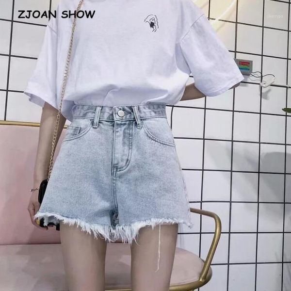 2020 hight street high waist burr tassel cuffs short denim shorts ripped denim short pants summer slim jeans women1, Blue
2020 hight street high waist burr tassel cuffs short denim shorts ripped denim short pants summer slim jeans women1, Blue