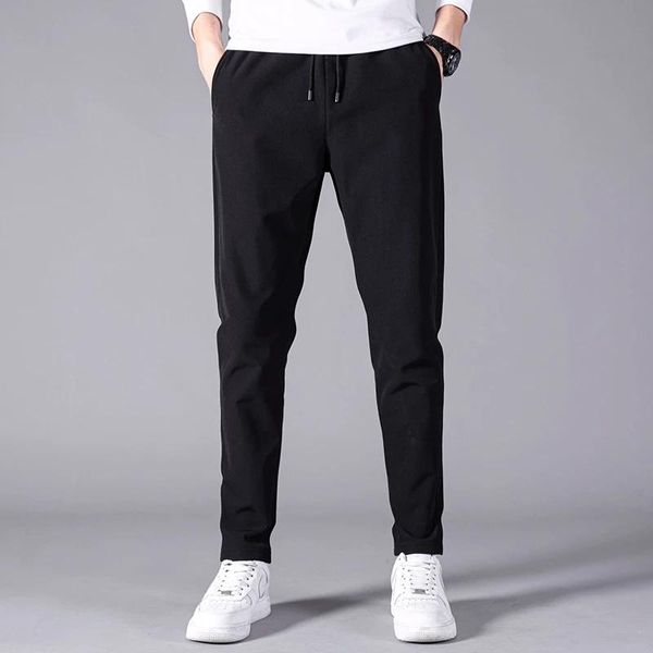 new trendy pants summer slim sports pants plus size pure cotton trousers men's breathable loose casual, Black
new trendy pants summer slim sports pants plus size pure cotton trousers men's breathable loose casual, Black