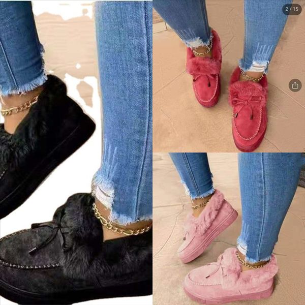 le7ma new fashion soft winter warm home women couples slippers animals mop cotton fur indoor cotton snow boots ladies slippers bow memory, Black
le7ma new fashion soft winter warm home women couples slippers animals mop cotton fur indoor cotton snow boots ladies slippers bow memory, Black