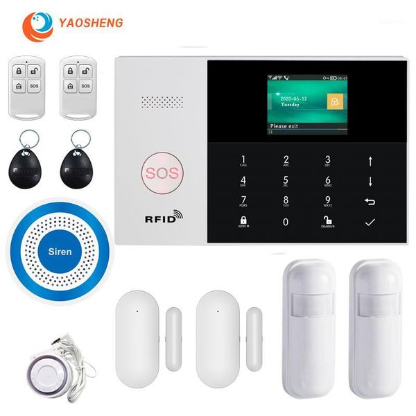 wifi gsm smart home security alarm system with mini siren motion sensor app control lcd touch keyboard gprs wired wireless alarm1
wifi gsm smart home security alarm system with mini siren motion sensor app control lcd touch keyboard gprs wired wireless alarm1