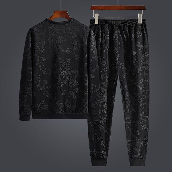 gym clothing 2021 autumn european and american simple jacquard round neck long sleeve sweater trousers casual sports suit, White;black
gym clothing 2021 autumn european and american simple jacquard round neck long sleeve sweater trousers casual sports suit, White;black