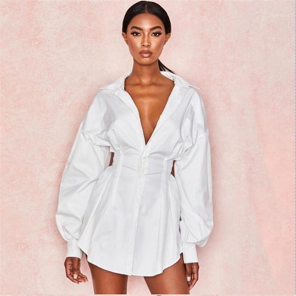 casual dresses 2021 autumn fashion women solid shirts dress high street long puff sleeve v-neck mini lady defined waist shirt tunic1, Black;gray
casual dresses 2021 autumn fashion women solid shirts dress high street long puff sleeve v-neck mini lady defined waist shirt tunic1, Black;gray