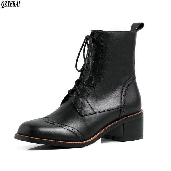 qzyerai new style genuine leather riding boots women's boots the european autumn and winter female cowhide women's shoes, Black
qzyerai new style genuine leather riding boots women's boots the european autumn and winter female cowhide women's shoes, Black