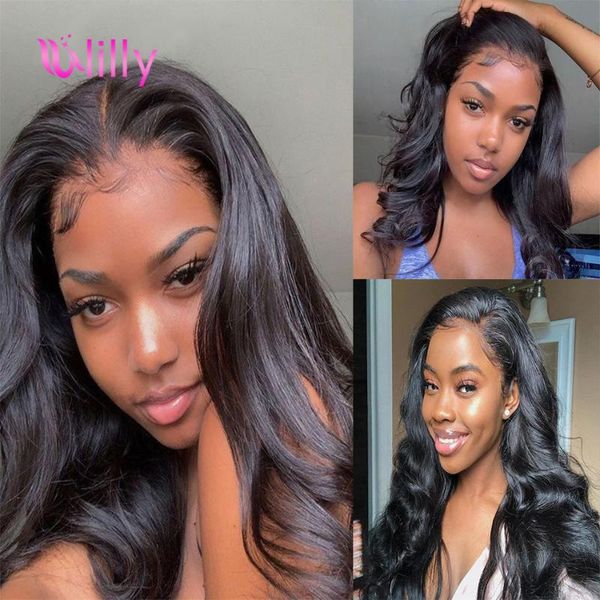ulilly body wave wig 13x4/4x4 malaysian wet and wavy lace front wig pre plucked bleached knots transparent lace wigs for women, Black;brown
ulilly body wave wig 13x4/4x4 malaysian wet and wavy lace front wig pre plucked bleached knots transparent lace wigs for women, Black;brown