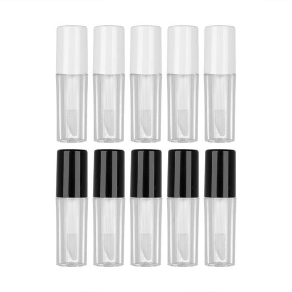 storage bottles & jars 5 pcs 1.3ml plastic empty lipgloss tubes black/white lid clear cosmetic lip gloss containers mini lipstick refillable
storage bottles & jars 5 pcs 1.3ml plastic empty lipgloss tubes black/white lid clear cosmetic lip gloss containers mini lipstick refillable