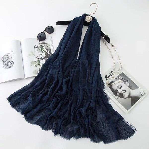 2019 women classic cotton scarf solid color muslimturban female shawl ladies muffler linen wrap kerchief headcloth coverchief wmtqxa, Blue;gray
2019 women classic cotton scarf solid color muslimturban female shawl ladies muffler linen wrap kerchief headcloth coverchief wmtqxa, Blue;gray