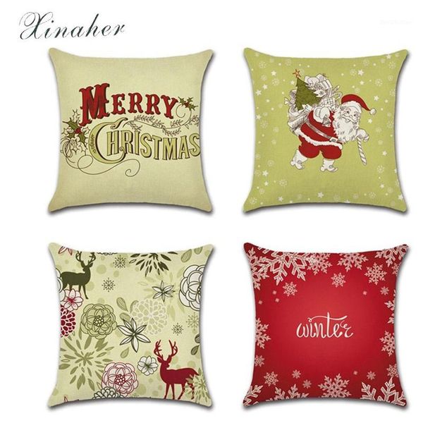cushion/decorative pillow green background santa claus red deer rumor theme linen case cushion cover throw car home pillowcase1
cushion/decorative pillow green background santa claus red deer rumor theme linen case cushion cover throw car home pillowcase1
