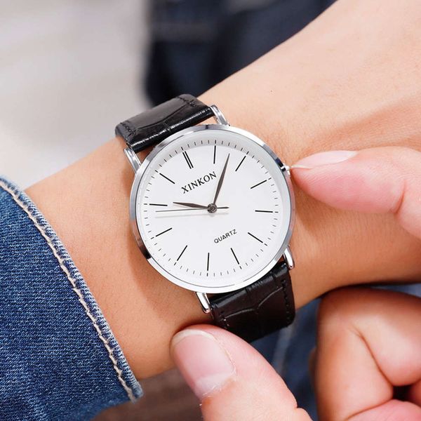 men's quartz watch xinkon and lovers women's watch, Slivery;brown
men's quartz watch xinkon and lovers women's watch, Slivery;brown