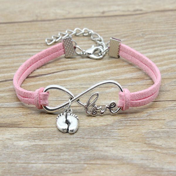 infinity love double foot charm bracelet suede leather adjustable bracelets women girl minimalist friends gifts jewelry, Golden;silver
infinity love double foot charm bracelet suede leather adjustable bracelets women girl minimalist friends gifts jewelry, Golden;silver
