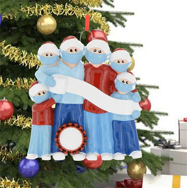 quarantine family toys with face masks resin santa claus christmas ornament xmas tree pendant hanging home party decorations sale 
quarantine family toys with face masks resin santa claus christmas ornament xmas tree pendant hanging home party decorations sale