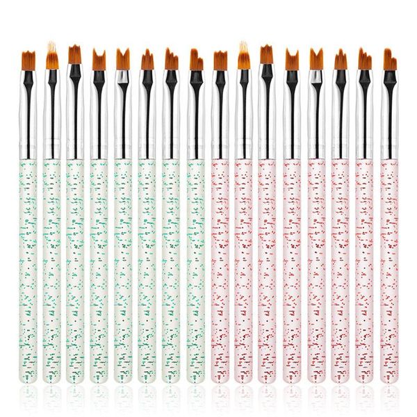 8pcs flower nail art brush pen gel uv nail painting design flower drawing pen mpwell, Yellow
8pcs flower nail art brush pen gel uv nail painting design flower drawing pen mpwell, Yellow