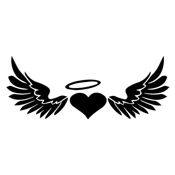 17.2x6.6cm heart angel wings halo class art car sticker fashion vinyl decal c25-0714
17.2x6.6cm heart angel wings halo class art car sticker fashion vinyl decal c25-0714