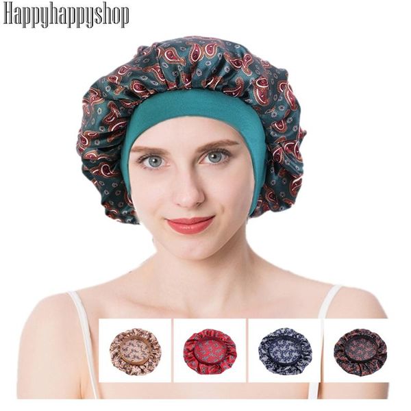 beanie/skull caps fashion printed satin bonnet african headwear india turban wide band elastic nightcap sleeping hat muslim bandanas headban, Blue;gray
beanie/skull caps fashion printed satin bonnet african headwear india turban wide band elastic nightcap sleeping hat muslim bandanas headban, Blue;gray