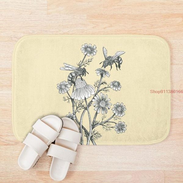 bath mats mat bees and chamomile on honey background rug doormat floor carpet home el living room anti slip
bath mats mat bees and chamomile on honey background rug doormat floor carpet home el living room anti slip