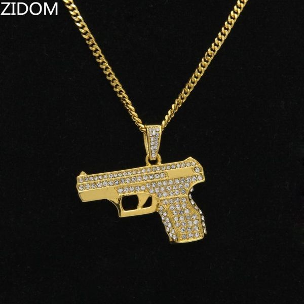 pendant necklaces gold silver plated hip hop pistol shape necklace 60cm cuban link chain bling fashion drop
pendant necklaces gold silver plated hip hop pistol shape necklace 60cm cuban link chain bling fashion drop