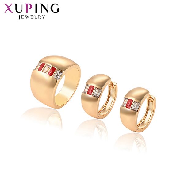 xuping white synthetic cubic zirconia party jewelry sets 2-piece set round shaped fashion jewelry women's day gifts 65088 201006, Silver
xuping white synthetic cubic zirconia party jewelry sets 2-piece set round shaped fashion jewelry women's day gifts 65088 201006, Silver