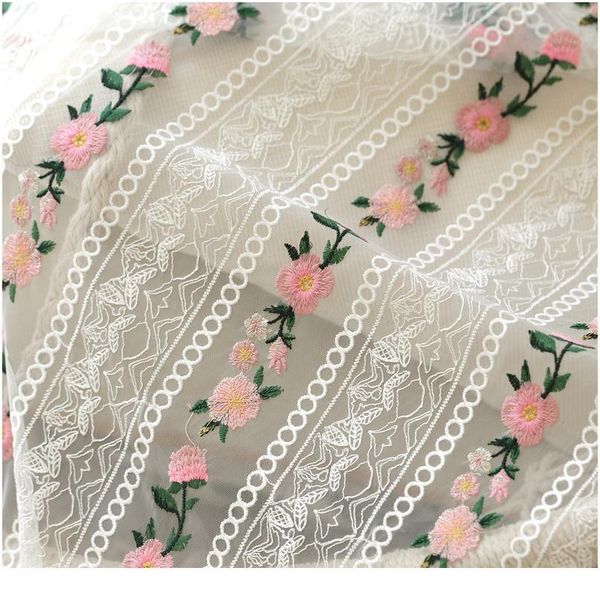 white/black/blue mesh embroidered fabric 130cm width 0.5m/lot fresh lace fabric for dress tshirt sewing craft access sqcacv
white/black/blue mesh embroidered fabric 130cm width 0.5m/lot fresh lace fabric for dress tshirt sewing craft access sqcacv