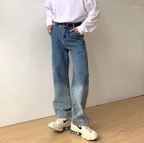 washed stitching color jeans men 2020 autumn loose street denim trousers man korea casusl straight wide leg denim pants w11801, Blue
washed stitching color jeans men 2020 autumn loose street denim trousers man korea casusl straight wide leg denim pants w11801, Blue